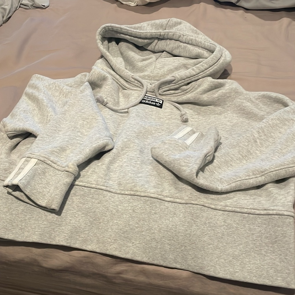 addidas cropped hoodie